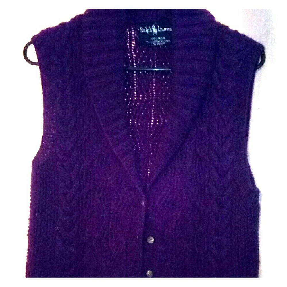 VINTAGE Ralph Lauren Wool Vest